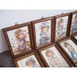 Set van 10 retro vintage Jaklien Moerman afbeeldingen