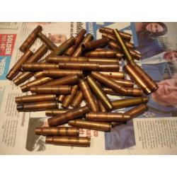 Lot van 50 lege Duitse Mauserhulzen WO1 100% origineel