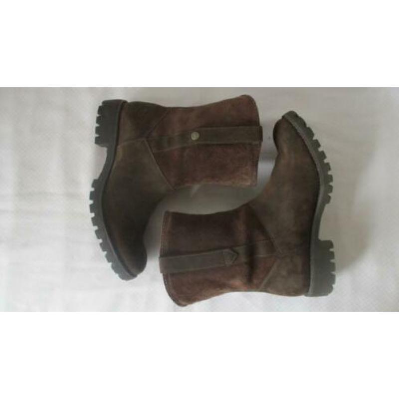 TIMBERLAND maat 37 US 6 laarzen leder ZGAN