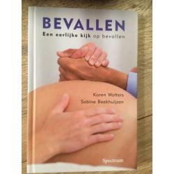 2 boeken over bevallen, weeën, voorbereiden bevalling