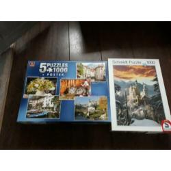 Zgan! Landschap puzzels 6x 1000 stuks