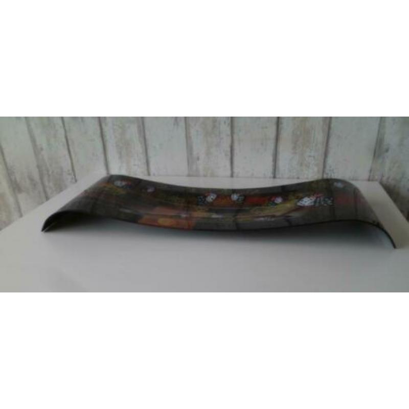 Glazen schaal serie Butterfly 2 modellen schalen glas -50%