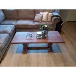 klooster salon tafel eiken
