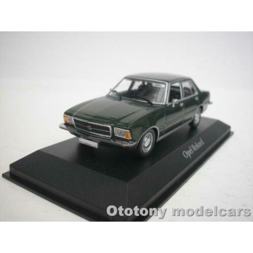 Opel Rekord D 1975 Donker Groen 1/43 Maxichamps