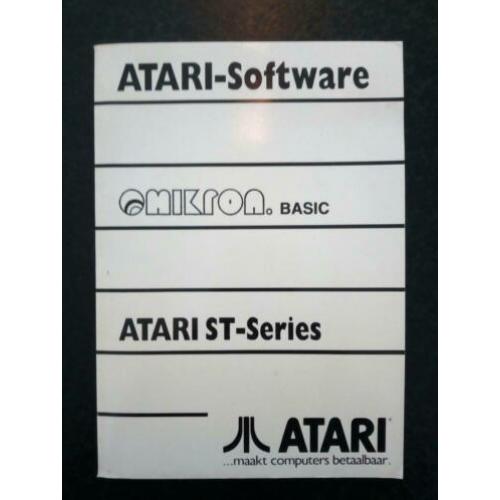 Handboek mikron.basic voor de Atari ST 1987