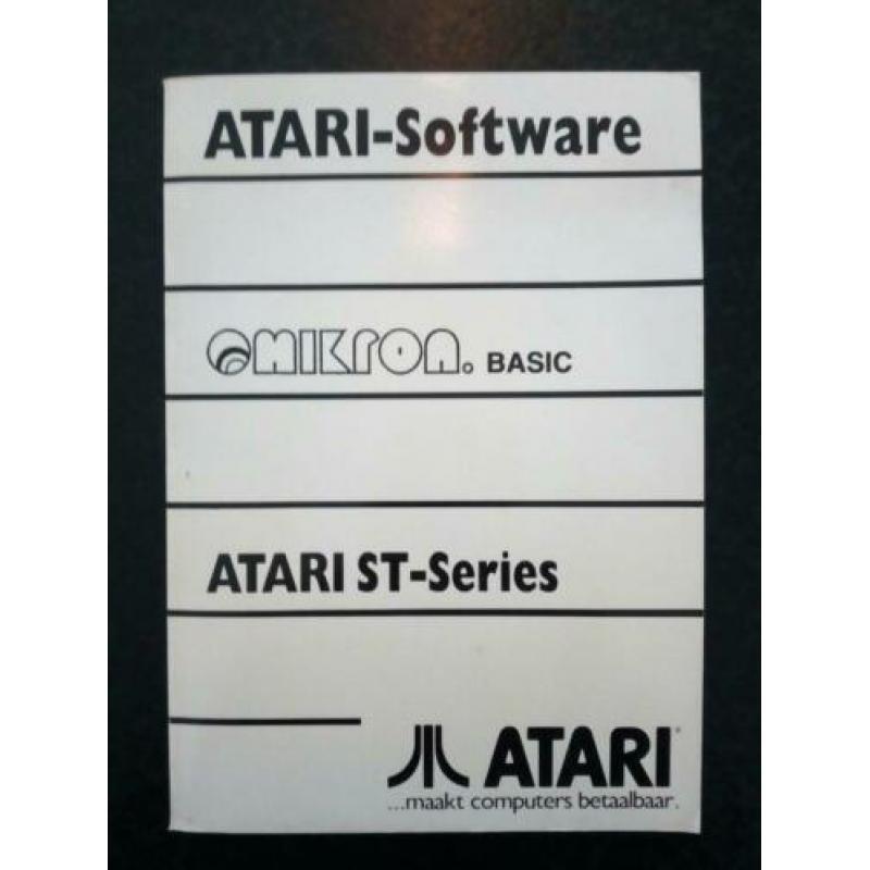 Handboek mikron.basic voor de Atari ST 1987