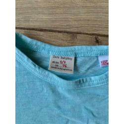 Z.g.a.n. Turquoise shirt / top van Zara Baby, maat 74