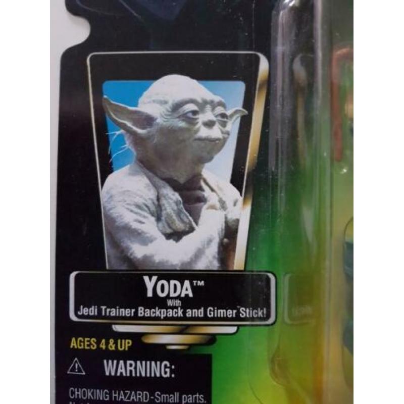 -40% Star Wars POTF Green Photo Yoda (Jedi Trainer Backpack)