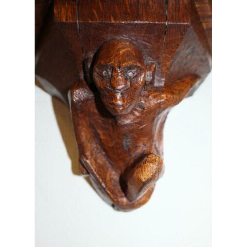 Art Deco wandconsole, Amsterdamse School.