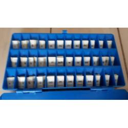 20 letterdozen (letterbak/letrerdoos)