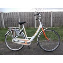 Z.G.O.H.Dames Fiets Gazelle 3 vers +trommelrem 28 inch fh 56