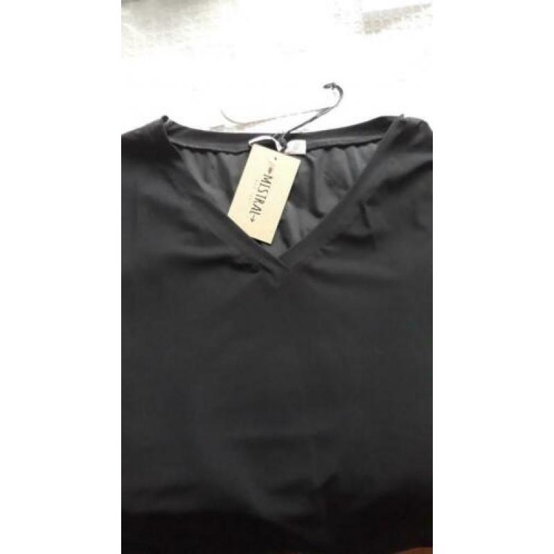 Studio Anneloes Roller Top travelstof zwart maat S