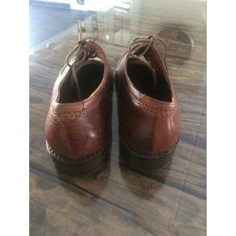 VAN LIER bruine schoenen maat 40,5
