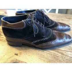 Giorgio halfhoge herenschoenen, bruin maat 44