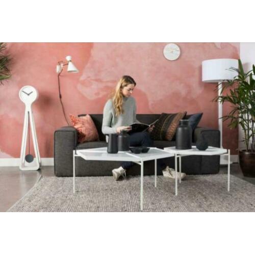 Zuiver witte Montell -M en L salontafel