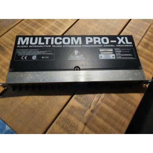 Behringer Multicom PRO-XL MDX4600 processor