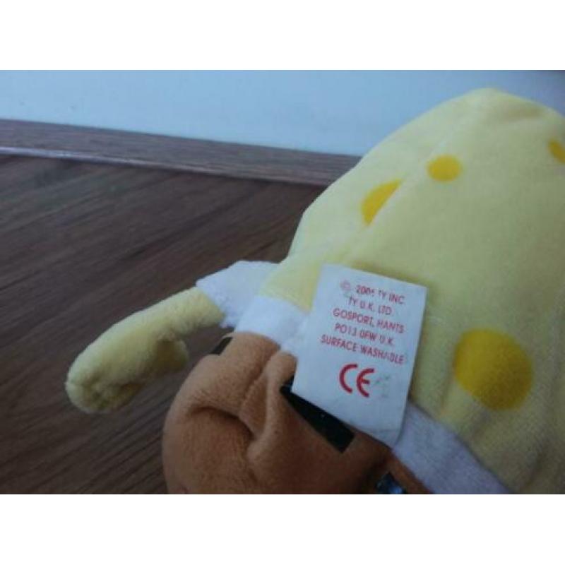 Ty Spongebob square pants knuffel 2006