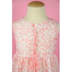 *NIEUW* Creamie blouse top coral panterprint maat 116/122