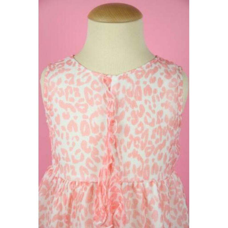 *NIEUW* Creamie blouse top coral panterprint maat 116/122