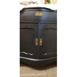Biedermeier meidenkast dressoir commode kastje kast