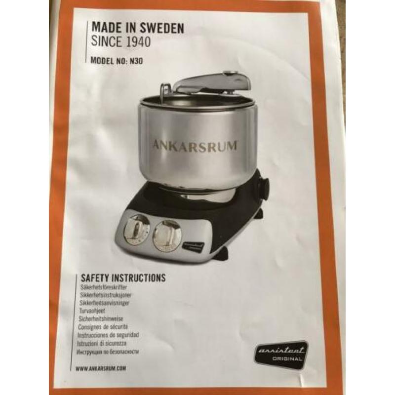 Ankarsum Assistant Originaliteit 6230 keukenmachine vanille