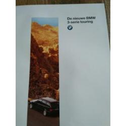BMW 3 serie touring e36 folder NL uit 1995