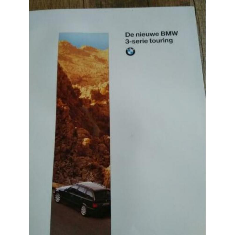 BMW 3 serie touring e36 folder NL uit 1995