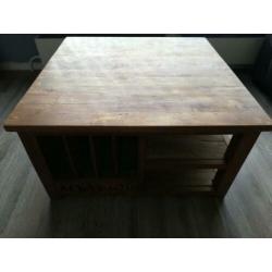 Teakhouten salontafel