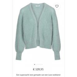 BY BAR vest Bobbi ICE blue XL van 109,95 voor 79,95