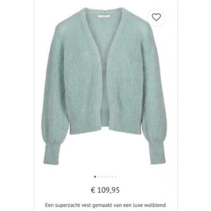 BY BAR vest Bobbi ICE blue XL van 109,95 voor 79,95