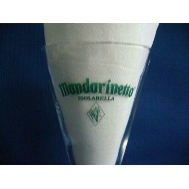 Mandarinetto Isolabella glas op voet (ongebruikt)