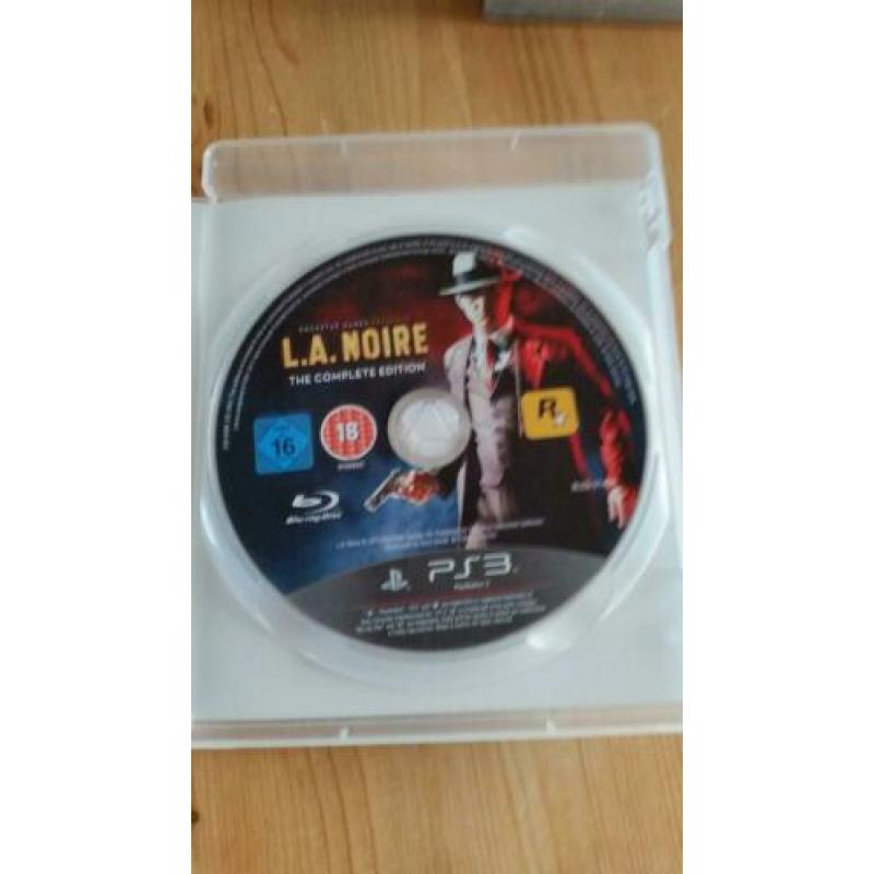 Playstation 3 game L.A. NOIRE 1 gewelddadige misdaadtriller