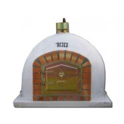 Pizzaoven 100x100cm / houtoven, bakoven, steenoven