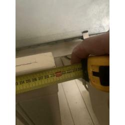 Antieke hal deur met glas