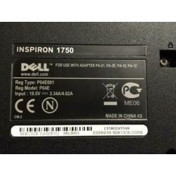 17 Inch Dell Inspiron 1750 laptop