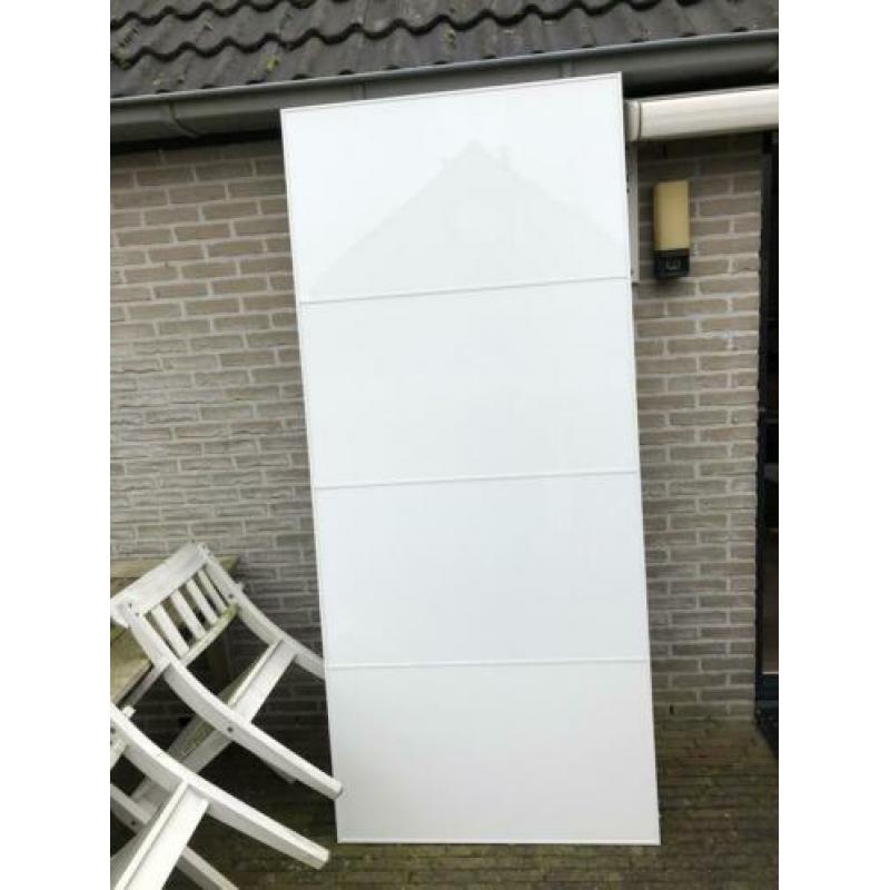 Ikea PAX kast schuifeur (1) hoogglans Wit hxb = 236 x 100 cm