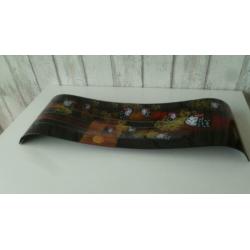 Glazen schaal serie Butterfly 2 modellen schalen glas -50%