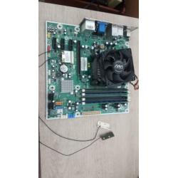 Moederboard met i7 procesor en 8gb geheugen