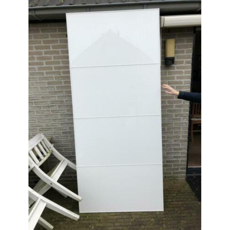 Ikea PAX kast schuifeur (1) hoogglans Wit hxb = 236 x 100 cm