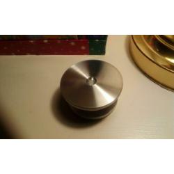 Platenspeler, pickup Puck van Aluminium