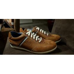 State of Art sneaker cognac combinatie leder maat 40
