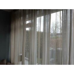 Kamerhoge inbetween vitrage/gordijnen 540 breed 230 hoog