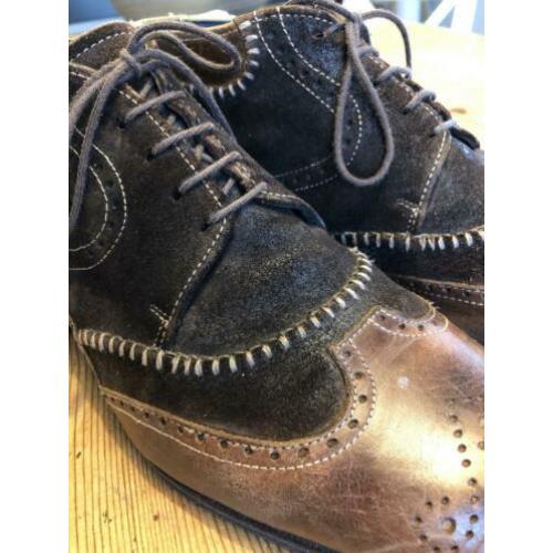 Giorgio halfhoge herenschoenen, bruin maat 44