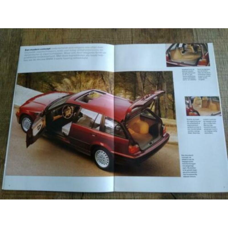 BMW 3 serie touring e36 folder NL uit 1995