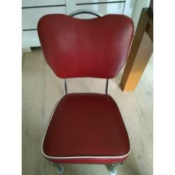 Eetkamerstoelen retrolook