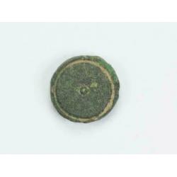 2 laat romeinse of byzantijnse muntgewichten