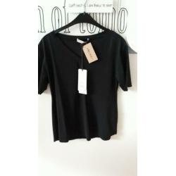 Studio Anneloes Roller Top travelstof zwart maat S