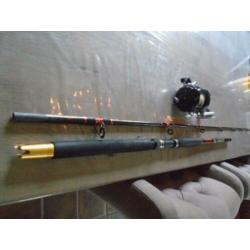 Penn Powerstick 20/30 Lb + Okuma Titus T 20 Big game set.