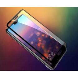 5D Full Cover 9H Screenprotector for Huawei P20 Lite _ Black