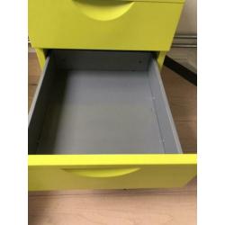Groene ladekast